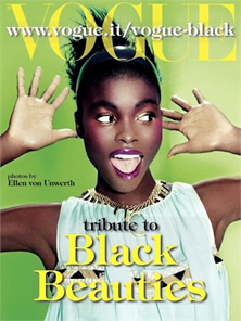 Vogue Italia May 2011 - “The Black Allure”